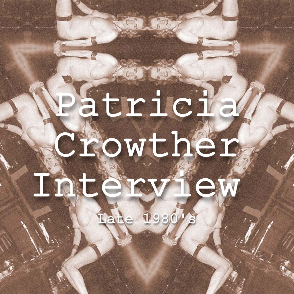 Documentary link - Patricia crowther interview late 80s