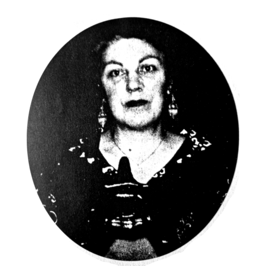 Doreen-in-round-frame-holding-witches-mirror-from-pagan-dawn